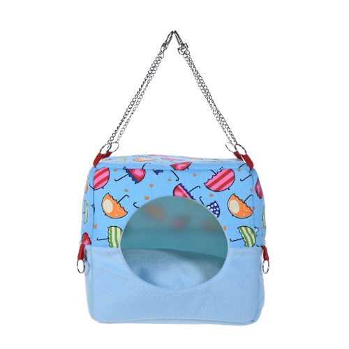 Hamster Squirrel Hamaca Colgante Snuggle Cave Pet Small Animal Bed Sofá Colchón Bird Nest Galesaur Rata Ardilla Conejillo de indias Chinchilla Warm Hut Tienda de campaña Juguete