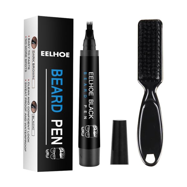 Free freight eelhoe Waterproof and sweat proof beard line drawing pen filling Kit