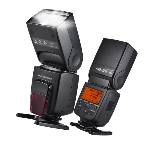 YONGNUO YN568EX III Sans Fil TTL Maître Esclave Flash Speedlite GN58 1 / 8000s Sync Haute Vitesse Soutient la Mise à Niveau Firmware USB pour Canon DSLR Caméra