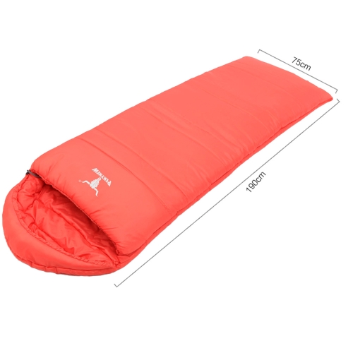 Lightweight Envelope Style Outdoor Camping  Hollow Fiber Double Layers Adult Sleeping Bag