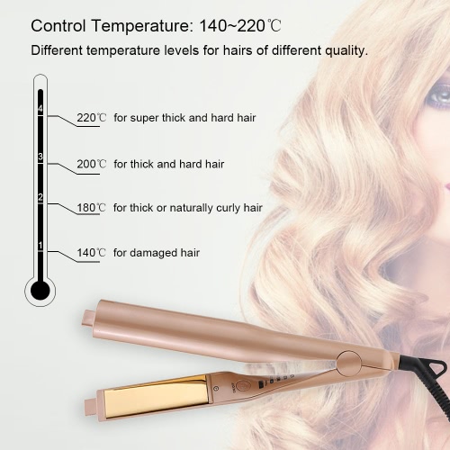 Fashionable 2-In-1 Straightening Curling Iron
