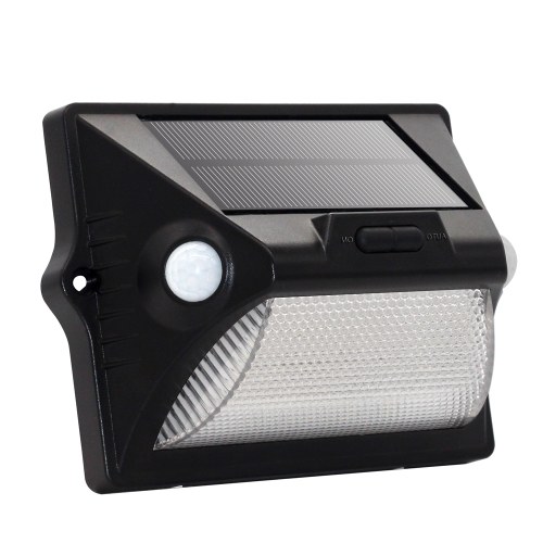 Luz de pared recargable al aire libre de la inducción del cuerpo humano de energía solar