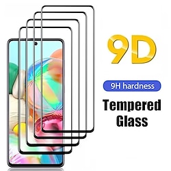 [Lot de 4] Téléphoner Protection Écran Pour Samsung A73 A53 A33 A32 A12 A51 A72 A52 A42 Verre Trempé Haute Définition (HD) Dureté 9H Antidéflagrant Accessoire de Téléphone miniinthebox