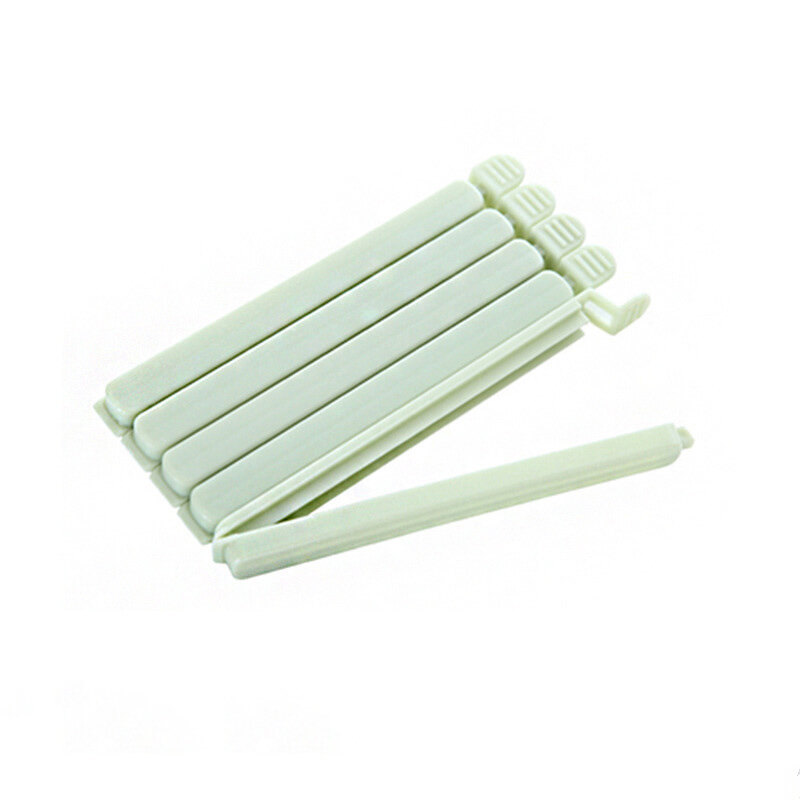 5 PCS Portable New Kitchen Storage Food Snack Seal Sealing Bag Clips Sealer Clamp Plastic Tool kitchen Accessories Bag C