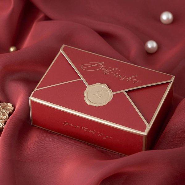 Gift Wrap 5/10/20pcs Box Packaging Envelope Shape Wedding Candy DIY Favors Birthday Party Christmas Jelwery Decoration