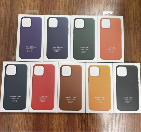 With magsafe function PU leather Cell Phone Cases cover official original for iphone 12 13 14 pro max 11 xr 6 8 plus
