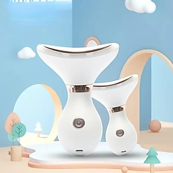 New Multifunctional Beauty Neck Instrument Vibration Massage To Remove Neck Lines Decreases The Lines Of The Eyes To Lift The Skin Massage Instrument Lightinthebox