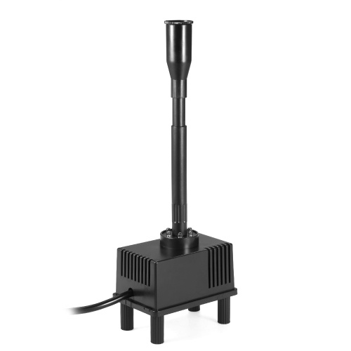 Pompe à eau submersible de 5W avec la lumière de LED pour le réservoir de poissons d'aquarium étang fontaine de bain d'oiseau de jardin 500L / H AC 220V