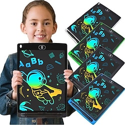 Tablette d'écriture lcd 8.5 pouces tablette de dessin numérique tampons d'écriture manuscrite carte électronique portable carte ultra-mince miniinthebox