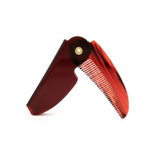 1 unid Plegable Peine Del Pelo Portátil de Viaje Cepillo de Pelo Peine de Pelo Plástico Plegable Detangling Cepillo de Pelo Antiestático