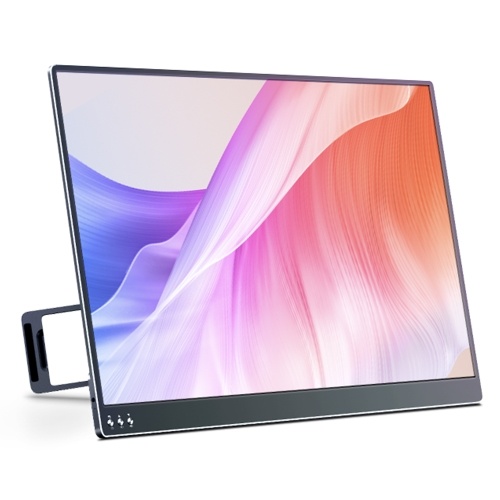 13.3 Écran QLED de moniteur portable de pouce 1920*1080 Résolution avec compatibilité de support pliable intégrée pour l'ensemble de la prise Black EU