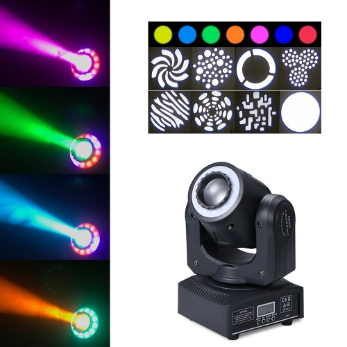 Lampe de scène rotative AC100-240V 55W à 13 LEDs