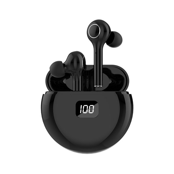 Noise Cancelling Headphones with Microphone, TW13 TWS Wireless Bluetooth 5.0 Earphones, Sports Gaming Headset, Hands-Free Earbuds