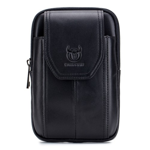 Pochette de ceinture en cuir pour hommes sac banane pochette de téléphone avec boucle de ceinture