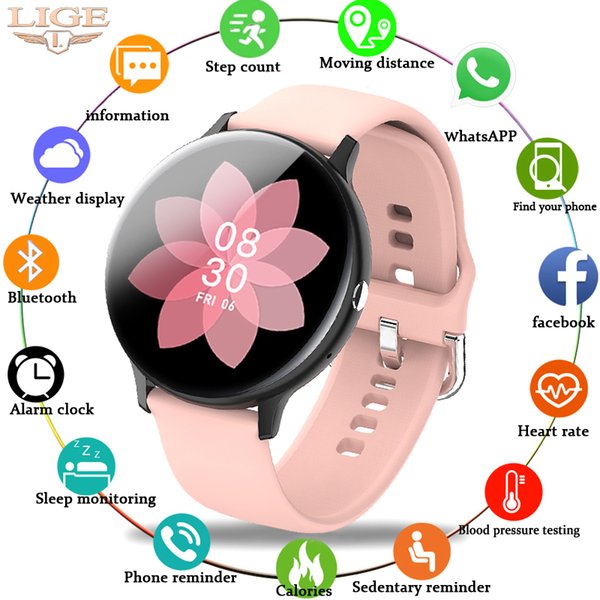 Woman Bluetooth Phone Smart Watch Women Waterproof Sports Fitness Watch Health Tracker 2021 New Music Player smartwatch Men