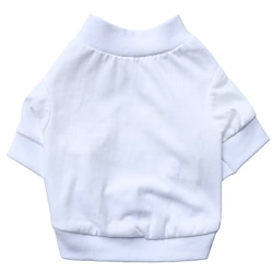 Dog Shirt / T-Shirt Puppy Clothes Solid Colored Simple Style Sports Dog Clothes Puppy Clothes Dog Outfits White Costume for Girl and Boy Dog Cotton XS S M L Lightinthebox