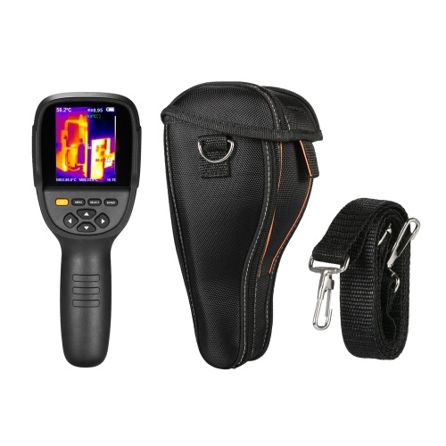Cámara portátil de infrarrojos HD con cámara termográfica infrarroja Termómetro infrarrojo portátil Cámara termográfica con infrarrojos Dispositivo de imagen infrarroja Cámara multifuncional de imagen térmica con una resolución más alta 320x240 y cable US