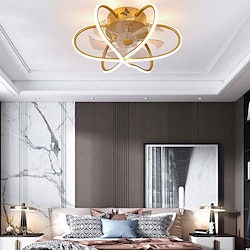 Ceiling Fans with Lights Dimmable with Remote Control Flush Mount Indoor Ceiling Fan,15.6 Smart 3 Colors 6 Speeds Reversible Lightinthebox