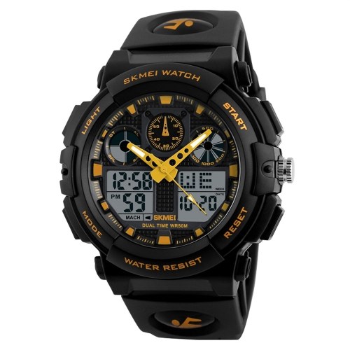SKMEI 1270 Quartz Digital Electronic Montre Homme