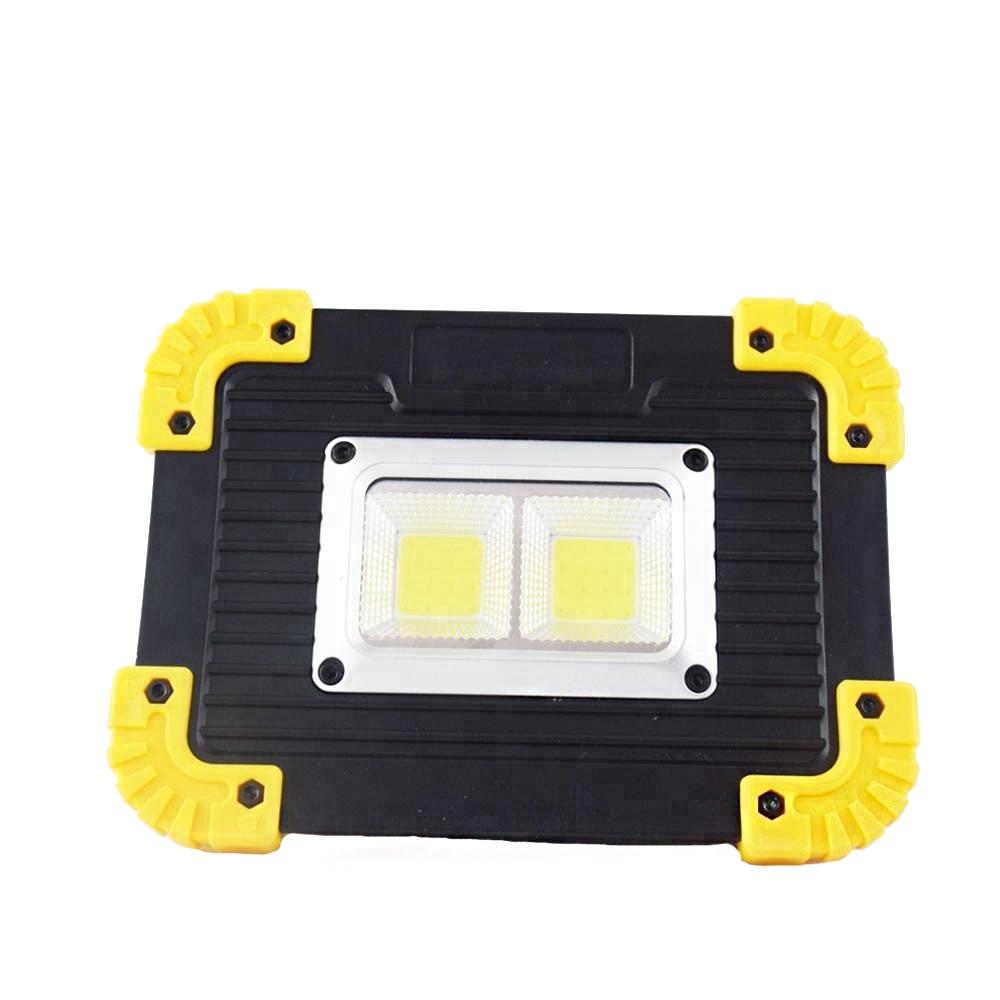 COB LED Portable Rechargeable Camping Light 18650 Battery Waterproof Emergency Flashlight Spotlight Lantern