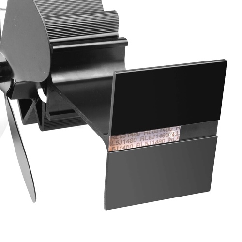 Ventilador de chimenea casero de 4 cuchillas Distribución eficiente de calor