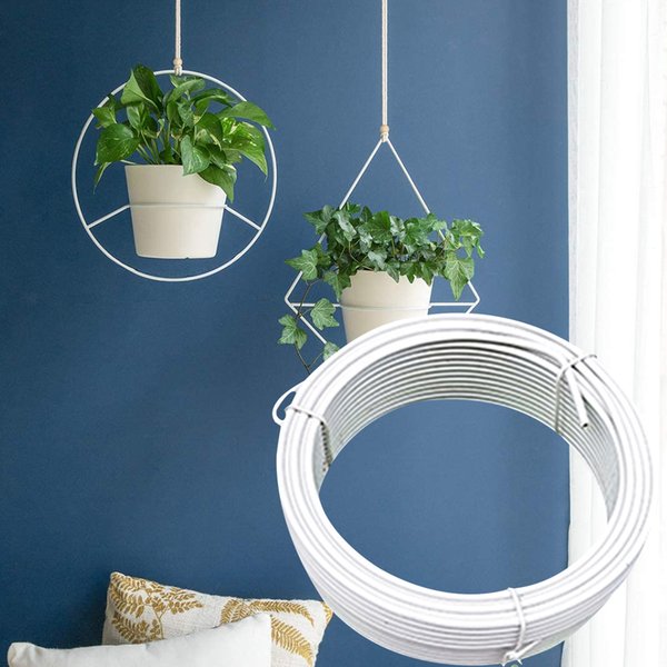Free freight YEGBONG OEM ODM Flower art wire bonsai shaping shape aluminum wire flowerpot support supporting rod plant fixed soft binding wire