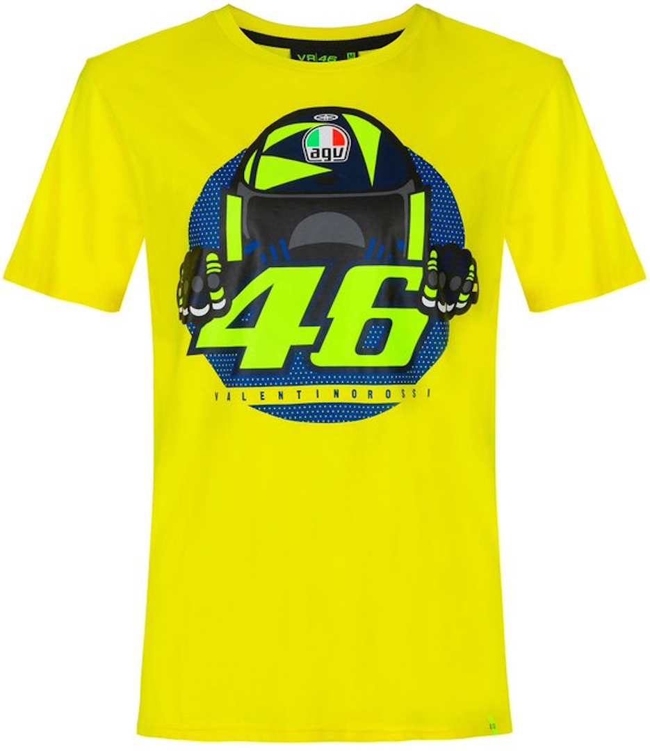 VR46 Cupolino T-Shirt Jaune XS