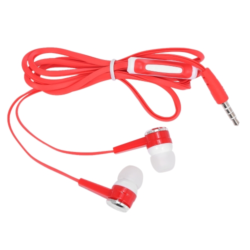 Auriculares con micrófono de 3,5 mm Auriculares intrauditivos Música estéreo Auricular con auricular de teléfono inteligente Manos libres con micrófono