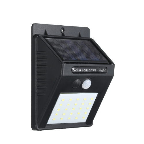 12pcs 16pcs 20pcs 25pcs 30pcs LED Solar Powered PIR Motion Sensor Wall Lamp