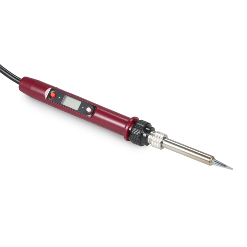 80W Professional LCD Digital Temperature Adjustable Electric Soldering Iron Tool Lead-free Mini Soldering Station AC220V