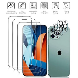 5pcs 6.7 pouces protecteur d'écran en verre trempé transparent pour iphone 11/12/13/14 miniinthebox