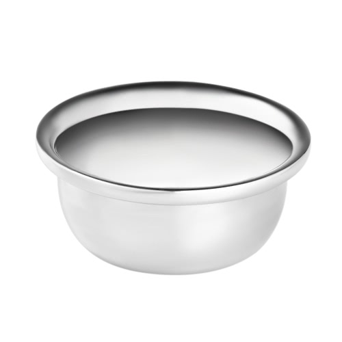 2 en 1 titular de acero inoxidable de afeitar para afeitar el cepillo de afeitar y el jabón de afeitar Bowl Kit de afeitar de los hombres Kit de afeitar masculino