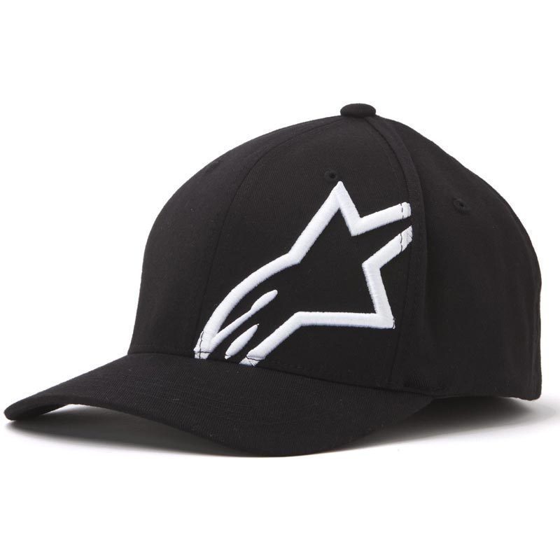 Alpinestars Corp Shift 2 Flexfit Cap Noir Blanc L XL