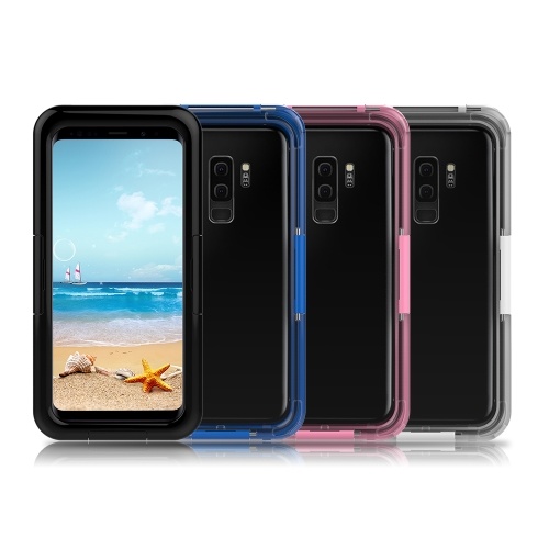 Waterproof Case Full Body Protective Cover Case Shockproof Snowproof Dirtproof Dustproof for Samsung Galaxy S9/S9 Plus