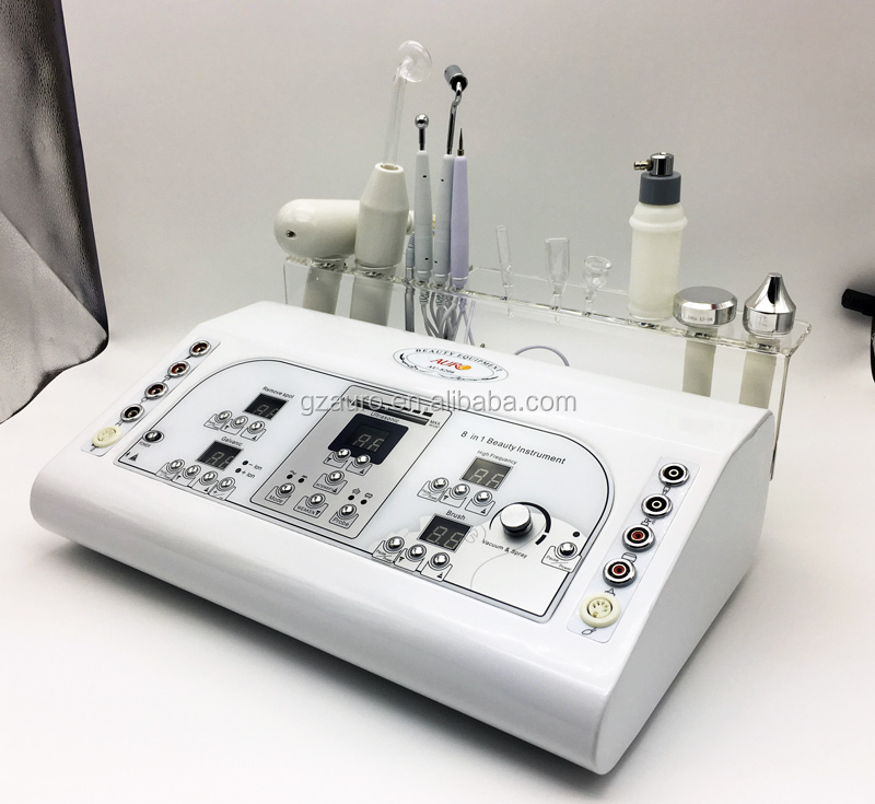 AU-8208 Multifunctional Ultrasonic Vacuum Galvanic Facial Machine Price