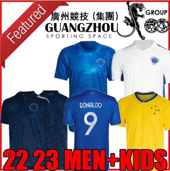 2022 Cruzeiro SPECIAL BIDU EDU Mens Soccer Jerseys ADRIANO Home Away 3rd Short Sleeves Football Shirts