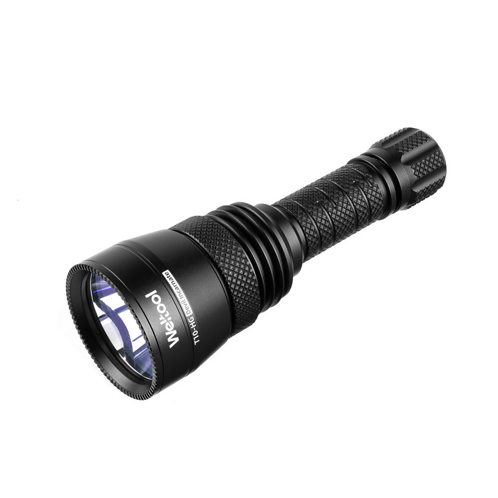 Weltool T10-HG Green X-LED 994Lumens 795M 3Modes USB Rechargeable IP67 LED Flashlight Outdoor 18650 Flashlight Tactical
