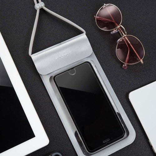 Xiaomi Mijia GUILDFORD Mobile Phone for iPhone 6 7 8 Plus X Waterproof Case Bag TPU Material High Sensitivity Underwater Pouch for Swimming Summer Beach Shore