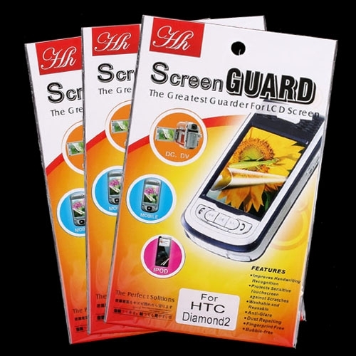 Ekraani kaitsmega HTC Diamond2