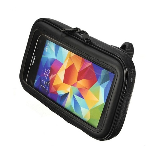 Sac de téléphone de vélo Sac de rangement de guidon de poutre de cadre avant de vélo étanche