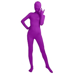Zentai Suits Catsuit Skin Suit Adults' Lycra Cosplay Costumes Fashion Men's Women's Solid Colored Fashion Carnival Masquerade / High Elasticity Lightinthebox