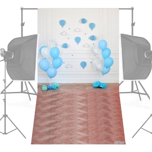 Andoer 1.5 * 0.9m / 5 * 3ft Backdrop Photo Studio Pros