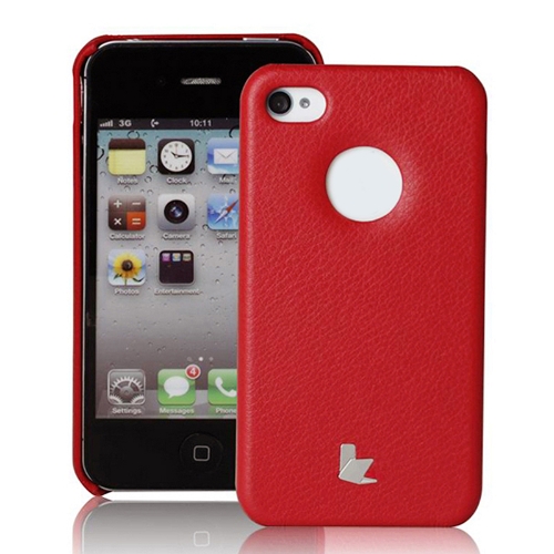 Jisoncase caso protectora cubierta trasera para iPhone 4 4S