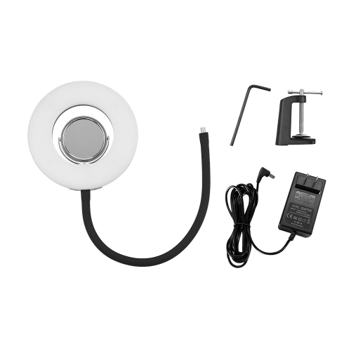 Tabletop 8inch 5500K LED Ring Video Light