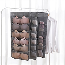 1PCS Underwear Storage Hanging Bag Dormitory Wall Hanging Student Household Wall Hanging Wall Storage Bag Double Sided Storage Bag Behind The Door Lightinthebox