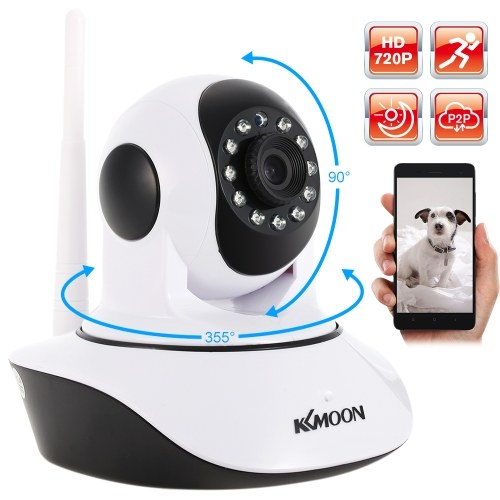 KKmoon® TP-C549T Seguridad 1080P Interior HD IR de visión nocturna IP WIFI Cámara CCTV inalámbrica