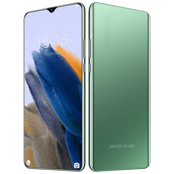 Unlocked Original Android Phones Smartphone 7.3inch Cellphone Dual SIM Camera 4G Cell Mobile Smart Phone Fingerprint Face Unlock