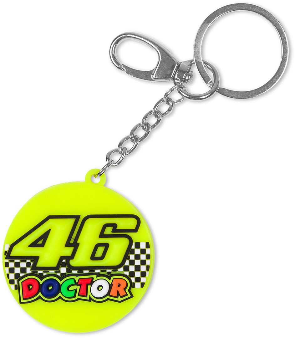 VR46 Race Porte-clés Jaune unique taille