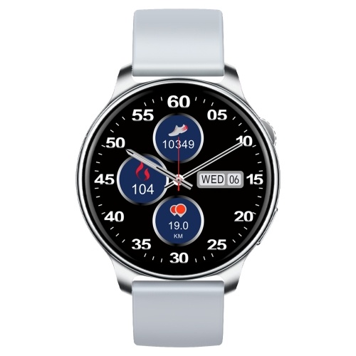 LOKMAT TIME 2 1,32 pouces 360x360px Écran tactile complet BT Call Montre de sport intelligente