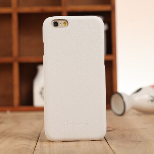 Fashion Genuine + PU Leather Mobile Phone Ultra Slim Flip Cover Protective Shell for 4.7